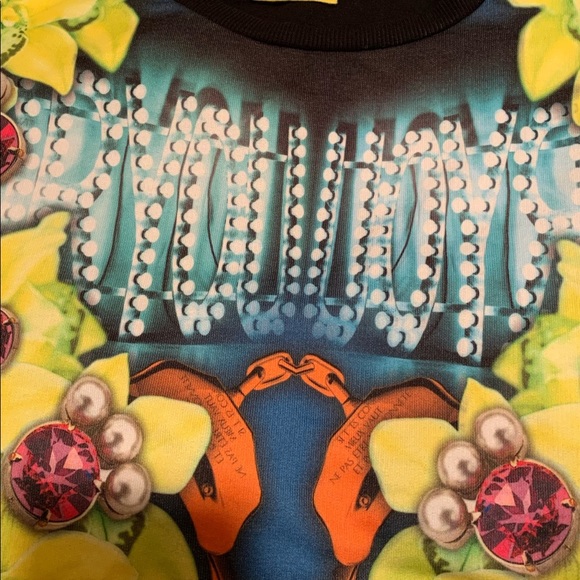 “I’m Bad”Skull & Handcuffs Top Made in Italy - Picture 4 of 8